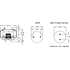 Firestone W013589029 Suspension Air Spring Kit Airide Air Spring Reversible Sleeve 1T15M-0
