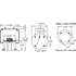 Firestone W013589199 Suspension Air Spring Kit Airide Air Spring Reversible Sleeve 1T19F-11