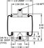 Firestone W023587079 Suspension Air Spring Kit Air Spring Sleeve Style