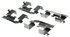 Centric 117.40032 Disc Brake Hardware Kit Disc Brake Hardware