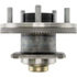 406.62002E by CENTRIC - C-Tek Standard Hub and Bearing Assembly; With ABS Tone Ring