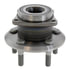 Centric 400.44007 Wheel Bearing and Hub Assembly Centric Premium Hub and Bearing Assembly without ABS