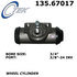 135.67017 by CENTRIC - C-Tek Standard Wheel Cylinder