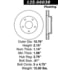 125.66038 by CENTRIC - Centric Premium High Carbon Alloy Brake Rotor
