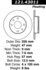 121.43011 by CENTRIC - C-Tek Standard Brake Rotor