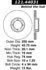 121.44031 by CENTRIC - C-Tek Standard Disc Brake Rotor - 10.03 in. Outside Diameter