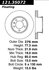 121.35072 by CENTRIC - C-Tek Standard Brake Rotor