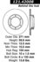121.42008 by CENTRIC - C-Tek Standard Disc Brake Rotor - 10.66 in. Outside Diameter