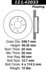 121.42033 by CENTRIC - C-Tek Standard Disc Brake Rotor - 9.83 in. Outside Diameter