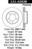 121.42038 by CENTRIC - C-Tek Standard Brake Rotor