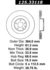 125.33118 by CENTRIC - Centric Premium High Carbon Alloy Brake Rotor
