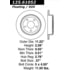Centric 125.61052 Disc Brake Rotor Centric Premium High Carbon Alloy Brake Rotor