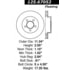 Centric 125.67052 Disc Brake Rotor Centric Premium High Carbon Alloy Brake Rotor