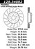 128.34082 by CENTRIC - Centric Premium OE Style Drilled Brake Rotor