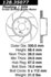 128.35077 by CENTRIC - Centric Premium OE Style Drilled Brake Rotor