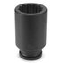 3148D by GREY PNEUMATIC - 3/4" Drive x 1-1/2" 12 Point Deep Impact Socket