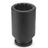 3136MD by GREY PNEUMATIC - 3/4" Drive x 36mm 12 Point Deep Impact Socket