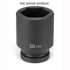 Grey Pneumatic 4046MD Socket 1" Drive x 46mm Hex Size, 92mm Deep Length, Impact Socket, Type III Shape