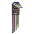 Bondhus Corp. 69637 Hex Key Set Bondhus 69637 Set 13 ColorGuard™ Ball End L-Wrenches - Extra Long Arm (.050"-3/8")