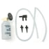 CTA Tools 1250 Brake Bleeder Jar Kit One Man Brake Fluid Bleeding Bottle Kit Magnetic Collection Hardware Tapered Fittings