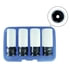 7404 by ASTRO PNEUMATIC - Flank Bite Damaged Lug Nut Socket Set w/ Spinning Protective Sleeves