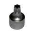 Vim Tools HCT27-04 T27 Half/Cut Torx Driver x 1/4" Sq Dr .75" Long