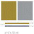 74811 by 3M - Scotchcal™ Elite Double Striping Tape, Gold Metallic/Silver Metallic, 3/16 in x 150 ft