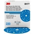 36177 by 3M - Hookit™ Blue Abrasive Disc 321U Multi-hole, 6 in, 220, 50 discs per carton, 4 cartons per case