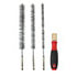 8083 by INNOVATIVE PRODUCTS OF AMERICA - 9" Stainless Steel Bore Brush Set w/ Driver Handle