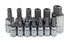 13794 by ATD TOOLS - 13 Pc. Tamper-Resistant SAE HEX Bit Socket Set