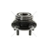 401.61004 by CENTRIC - Centric Premium Hub and Bearing Assembly; With ABS Tone Ring / Encoder