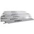 Disston E0102820DT Blu-Mol® Bi-Metal Reciprocating Saw Blades (Metal) (6475-50), 14 TPI, 6" x 3/4" x 0.035", 50/Pkg