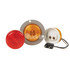 TL30257Y by TRUCK-LITE - Marker Light - For 30 Series, Abs, Incandescent, Yellow Round, 1 Bulb, Pc, Pl-10, 12 Volt