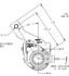 30010025 by HALDEX - Automatic Brake Adjuster (ABA) - Rear Brake, 6 in. Arm Length, 1.5 in. (Spline Diameter), 10 (Spline Quantity)