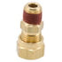 Haldex 11229 Air Brake Air Line Connector Fitting Air Brake Air Line Connector Fitting - Male Connector, Nylon Tubing, 1/4"
