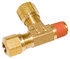 11274 by HALDEX - Midland Run Tee Nylon Tubing Fitting - Fixed Run Tee, 3/8 in. NPT, 3/8 in. Tubing O.D.