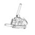 Haldex 90555434 Suspension Self-Leveling Valve Precision Response (PR) Plus Height Control Valve - with Normally Closed Dump