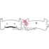 MD154 by MERITOR - Disc Brake Pad Set