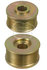 208-12003 by J&N - Pulley, 8-Grooves, 0.87" / 22.2mm ID, 2.93" / 74.3mm OD