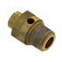 RKN31250 by MERITOR - Air Brake Reservoir Pressure Relief Valve - Short, 3/8 in. Thread, 150 psi, Pure Air