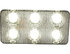 1492118 by BUYERS PRODUCTS - Flood Light - 4 inches, x 6 inches, Rectangular, Clear, LED