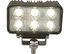 1492118 by BUYERS PRODUCTS - Flood Light - 4 inches, x 6 inches, Rectangular, Clear, LED