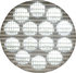 1492127 by BUYERS PRODUCTS - Flood Light - 5 inches, Round, LED, Ultra Bright