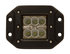 1492138 by BUYERS PRODUCTS - Flood Light - Recessed 3 inches, Square LED