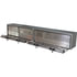 1701561 by BUYERS PRODUCTS - Truck Tool Box - Diamond Tread, Aluminum, Topsider, 16 x 13 x 96 in.