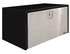 1704705 by BUYERS PRODUCTS - 24 x 24 x 36in. Black Steel Truck Box with Stainless Steel Door