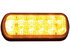 8891600 by BUYERS PRODUCTS - Strobe Light - Dual Row 5.5inches Amber LED Strobe Light