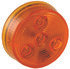 5622254 by BUYERS PRODUCTS - 2in. Amber Round Marker/Clearance Light with 4 LEDs (Light Only)