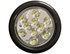 5624310 by BUYERS PRODUCTS - 4 Inch Clear Round Backup Light Kit With 10 LEDs (PL-2 Connection, Includes Grommet and Plug)