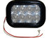 5625332 by BUYERS PRODUCTS - Back Up Light - 5.3 inches, Clear Lens, Rectangular, with 32 LEDs